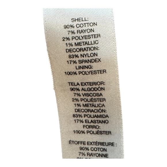 Chico's Women's Romantic Lace Victorian Duster Coat  Size 1 Large - Picture 8 of 9